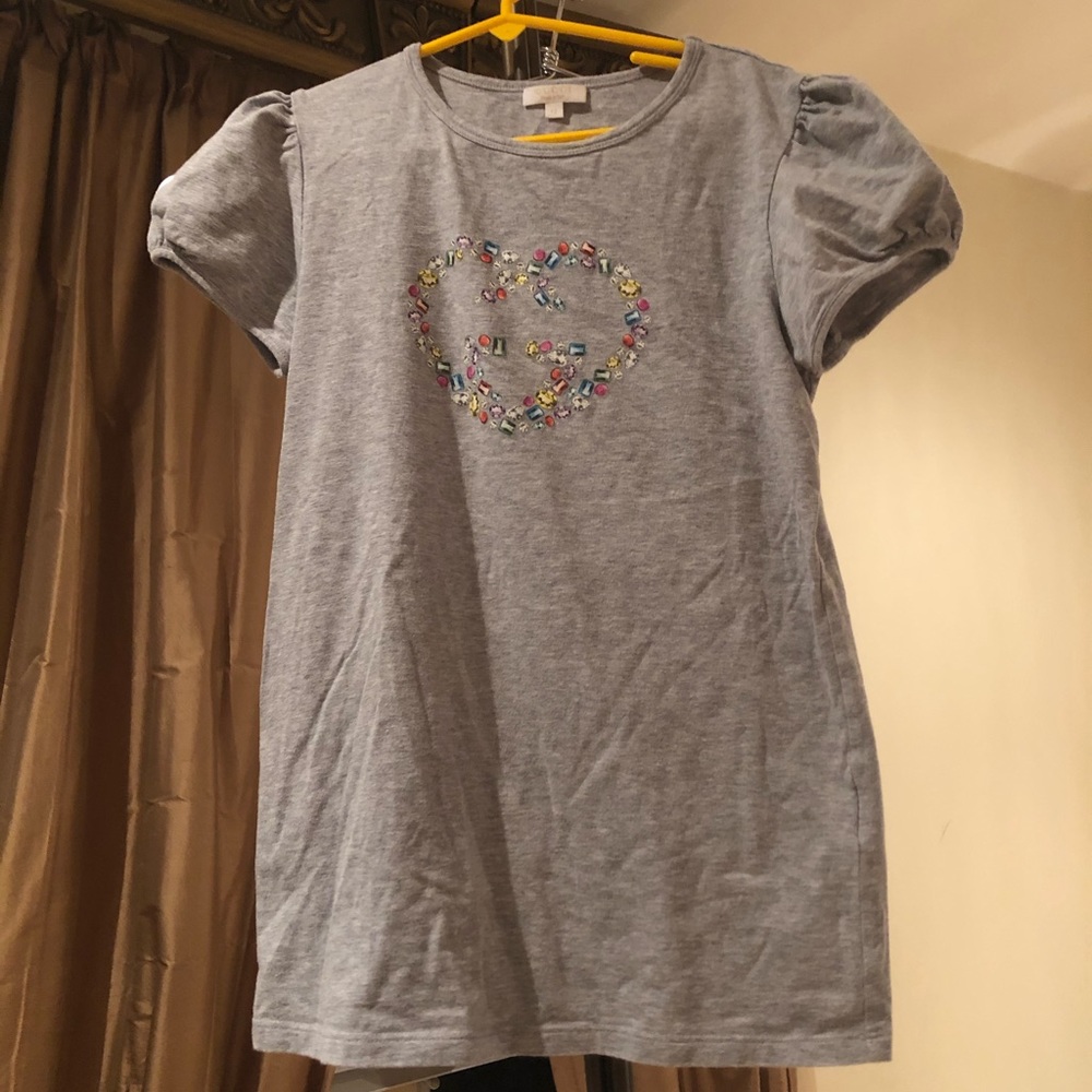 Gucci Girls Grey T-shirt Size 12